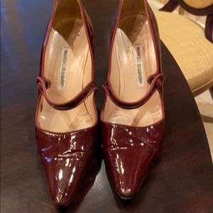 Manolo Blahnik Mary Janes